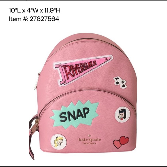 BNWT authentic Kate Spade Leather Backpack - Picture 7 of 9